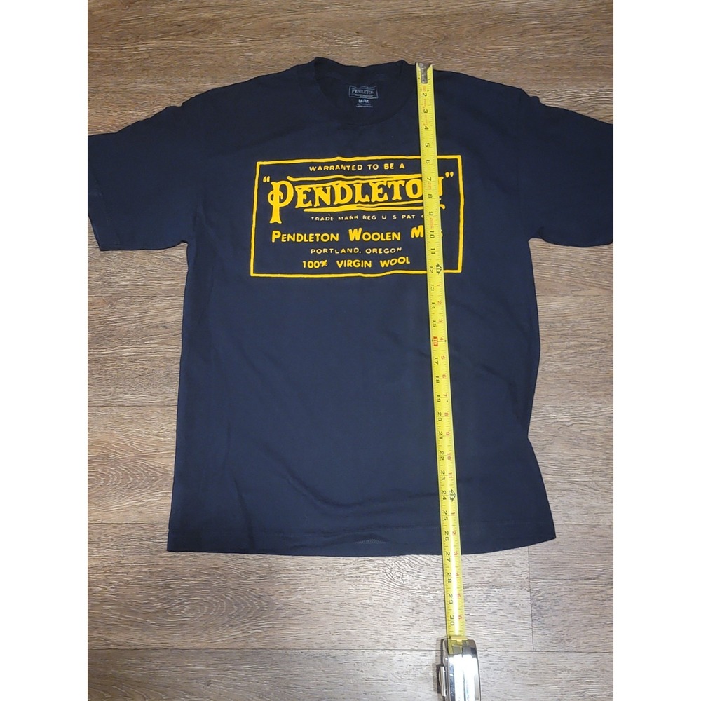 Pendleton Oregon Dark Navy Blue Mens Short Sleeve‎ Originality Graphic T-Shirt M